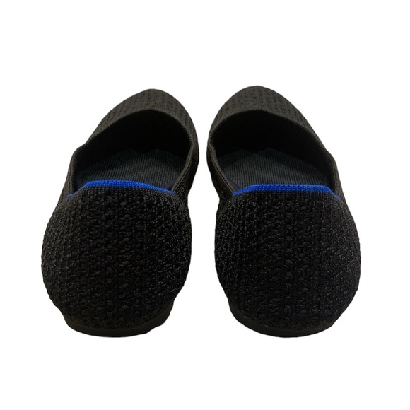 Rothy's Retired Honeycomb Black Flats size 7.5 - Picture 4 of 9